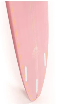 Indio Surfboards - Mid Length 7.6 Pink -Surf Gear Verkauf 76 pink tail2