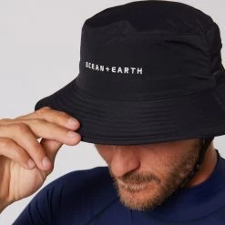 Mens Ocean Earth Bingin Soft Peak Hat -Surf Gear Verkauf bingin softpeak blk5