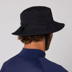 Mens Ocean Earth Bingin Soft Peak Hat -Surf Gear Verkauf bingin softpeak blk6 1