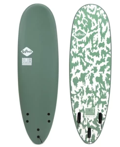 Softech Bomber FCS II 6.10 Softboard Smoke Green White