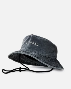 Rip Curl UPF Bucket Hat Black