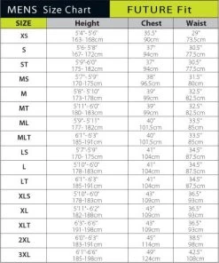C-Skins Wired 4-3 Mm -Surf Gear Verkauf cskins size chart man 1