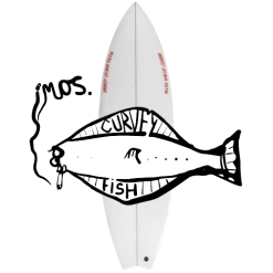 Mighty Otter Surfboards Curvey Fish Custom