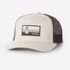 Rip Curl Custom Curve Trucker Cap Vintage White -Surf Gear Verkauf customcurvewht