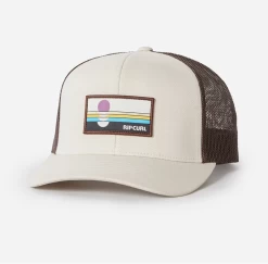 Rip Curl Custom Curve Trucker Cap Vintage White
