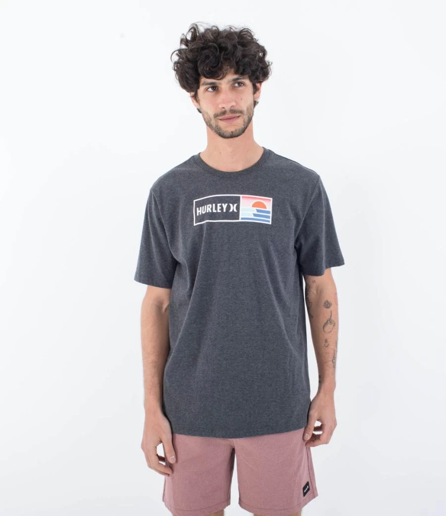 Hurley EVD Box Wave T-Shirt 4 Hurley EVD Box Wave T-Shirt – Bild 2