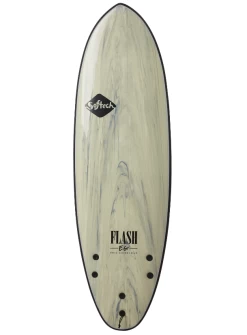 Softech 6'6" Flash Eric Geiselmann FCS II Grey Marble Softboard