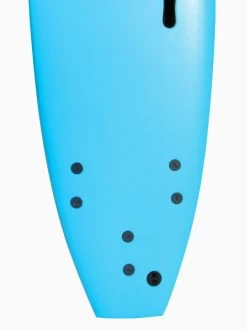 Softech 6'0" Roller Softboard Blue -Surf Gear Verkauf handshaped blue tail 1 3
