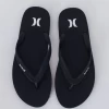 Hurley Icon Solid Sandalen Black -Surf Gear Verkauf iconsandblk