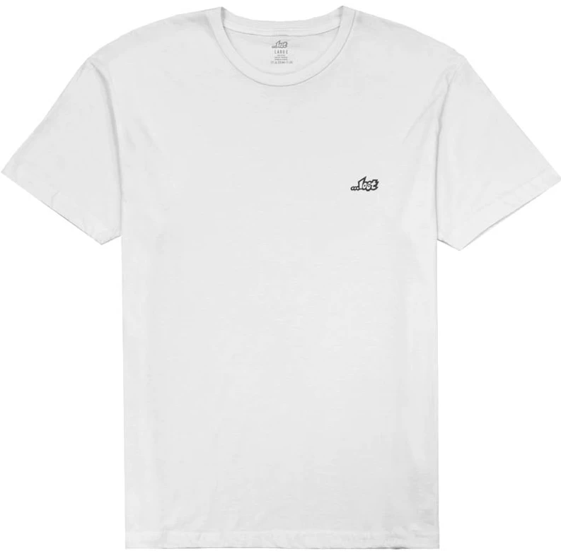 LOST SURFBOARDS Chest Logo Tee White 3 LOST SURFBOARDS Chest Logo Tee White