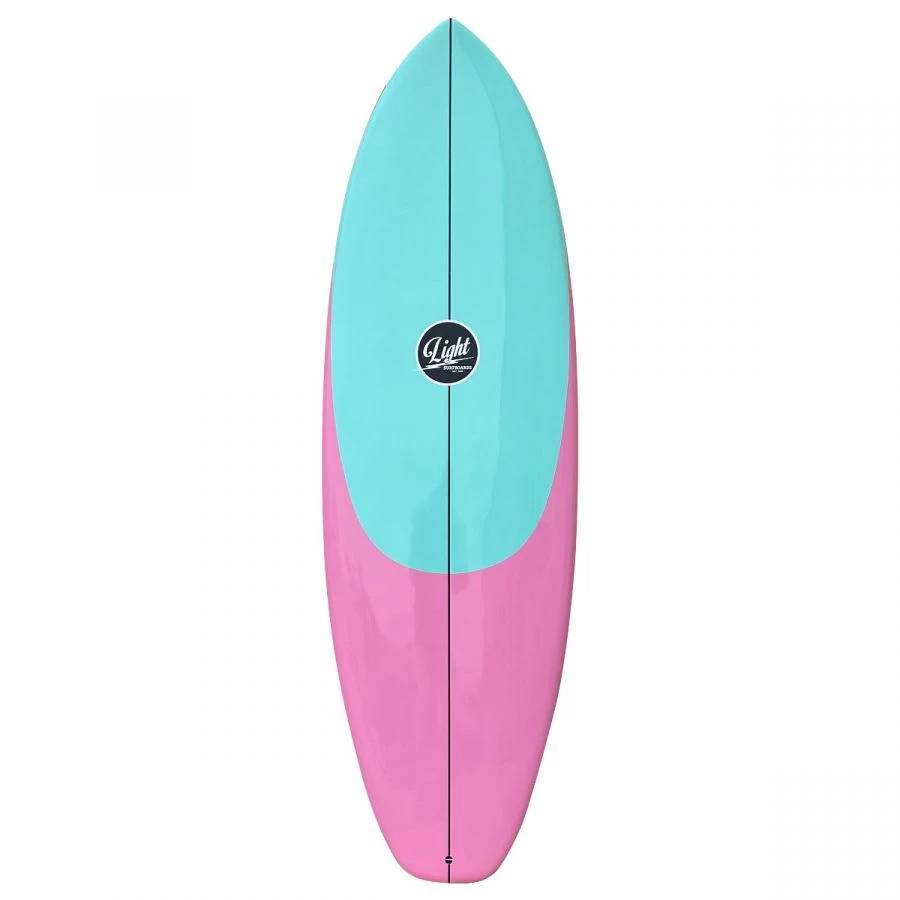 Light Surfboards THE HYBRID 2 MINT PINK 3 Light Surfboards THE HYBRID 2 MINT PINK