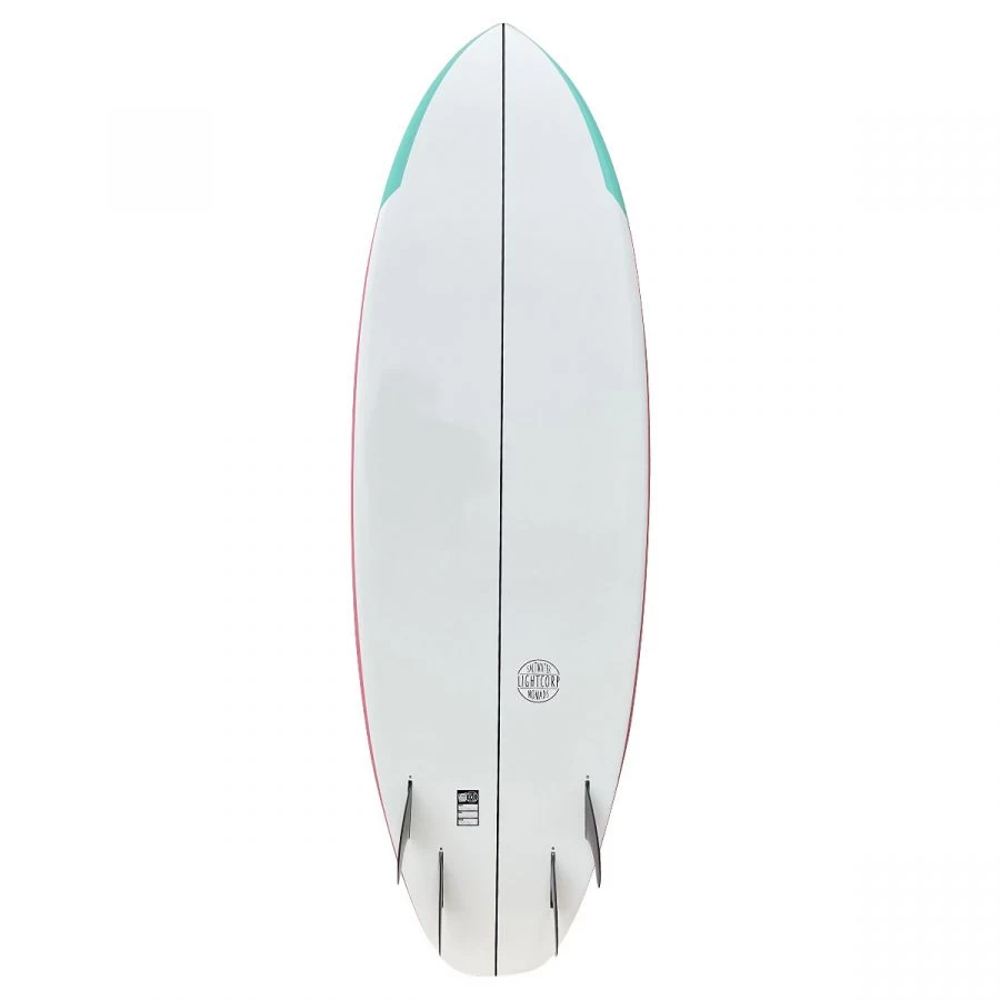 Light Surfboards THE HYBRID 2 MINT PINK 4 Light Surfboards THE HYBRID 2 MINT PINK – Bild 2