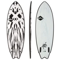 Softech Mason Twin FCS2 5.10 Gunmetal Black Softboard