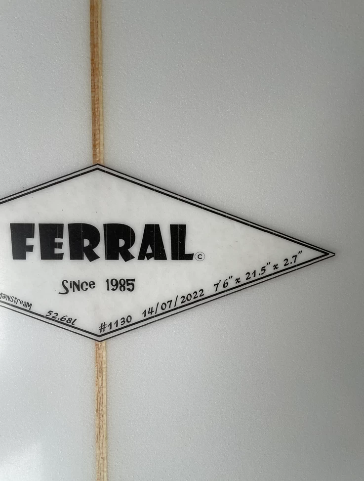 Ferral Surfboards Minimal 7.8 Inkl. Boardbag 4 Ferral Surfboards Minimal 7.8 Inkl. Boardbag – Bild 2