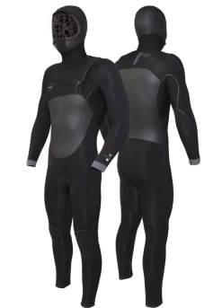 VISSLA North Seas 5.5-4.5 Full Hooded Chest Zip Wetsuit