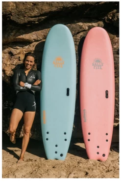Softech Sally Fitzgibbons 7.0 Handshaped Softboard Pink