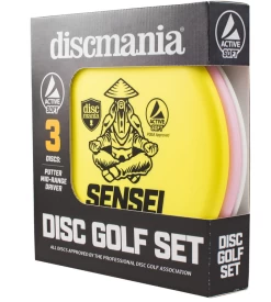 Discmania Active Soft Disc Golf Set
