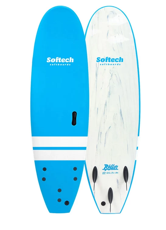 Softech 8'0" Roller Softboard Blue 3 Softech 8'0" Roller Softboard Blue