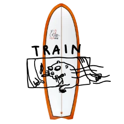 Mighty Otter Surfboards THE TRAIN Custom