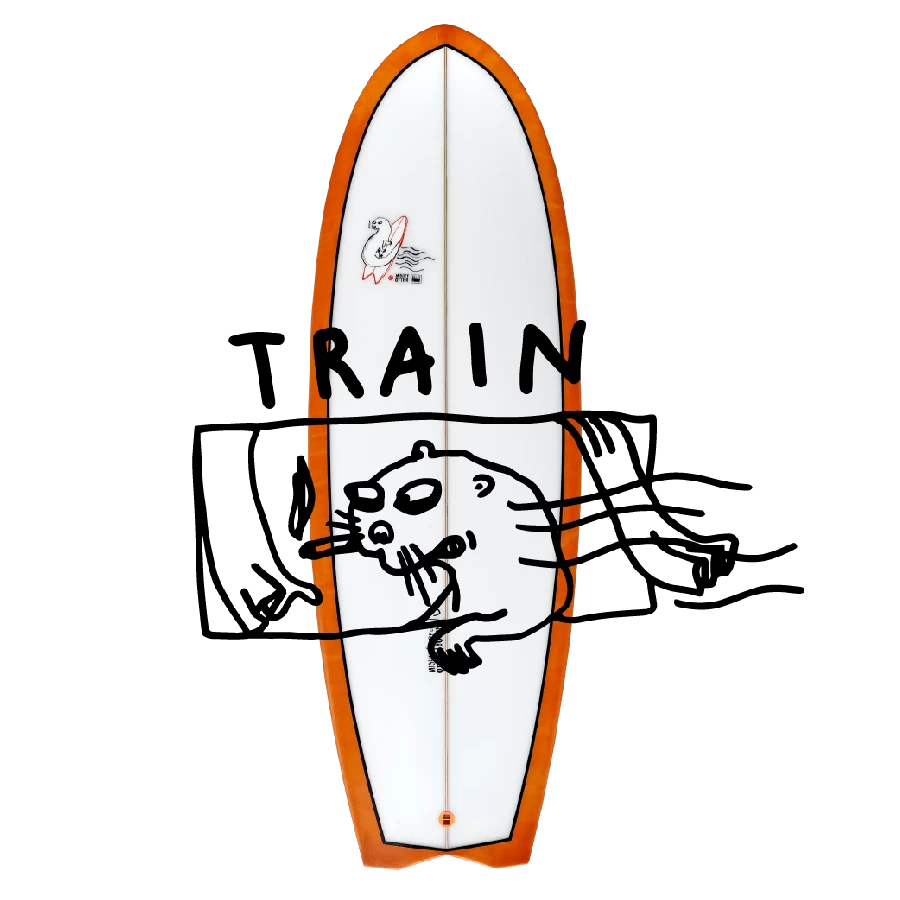 Mighty Otter Surfboards THE TRAIN Custom 3 Mighty Otter Surfboards THE TRAIN Custom
