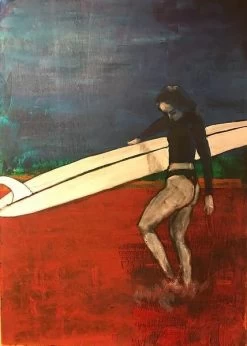 Ululani – Lady On Hookipa Beach - By Silviu Garba