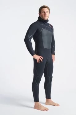 C-Skins Wired+ 6-5 Mm LQS Hooded Chest Zip -Surf Gear Verkauf wired 6mm hooded5 10