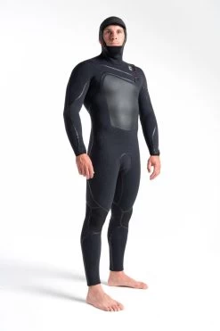 C-Skins Wired+ 6-5 Mm LQS Hooded Chest Zip -Surf Gear Verkauf wired 6mm hooded6 10